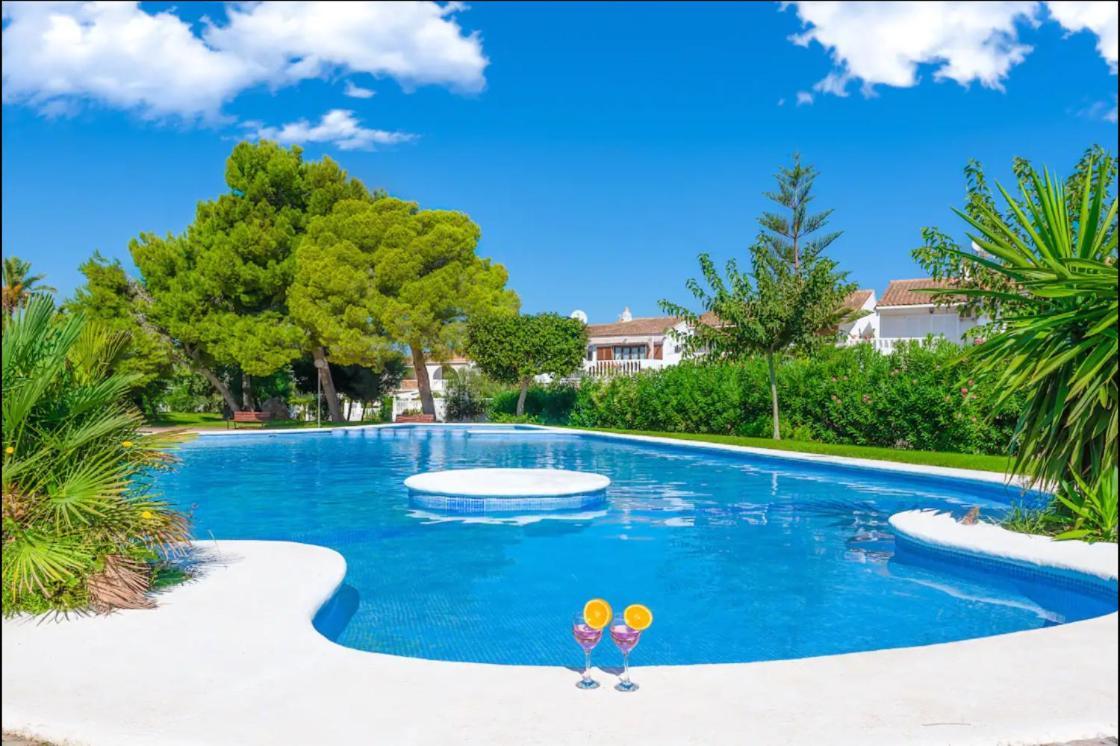 גראן אלקנט Bungalow Blue Dream 3 - Sea Views, Terrace And Pool מראה חיצוני תמונה