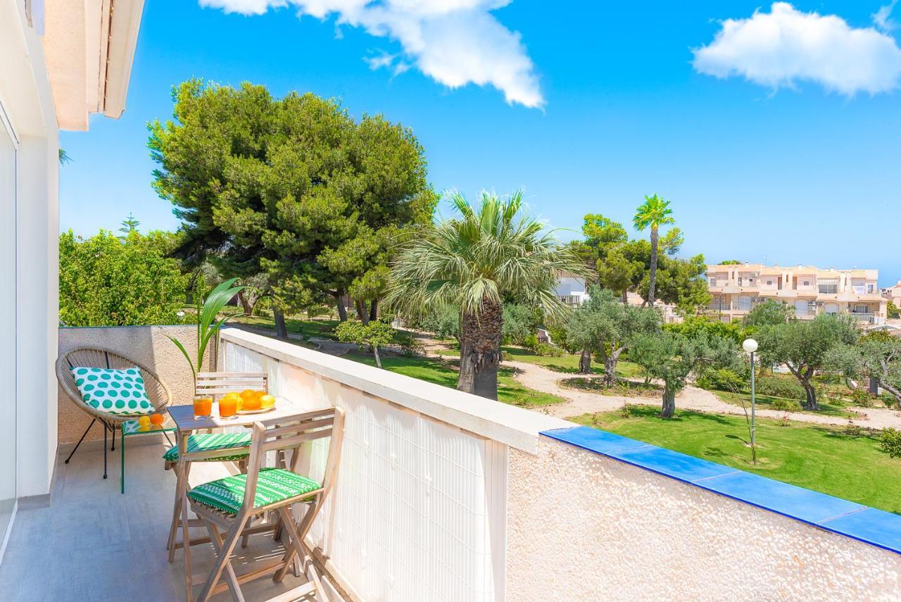 גראן אלקנט Bungalow Blue Dream 3 - Sea Views, Terrace And Pool מראה חיצוני תמונה